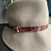 Sombrero Genuino de Diseñador Eric Javits NY - Denise - Color Taupe.